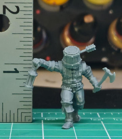 Bucket Head Mercenary Miniature - by Vae Victis Miniatures