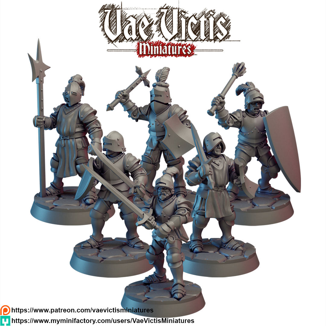 Armored Knights Miniatures - by Vae Victis Miniatures
