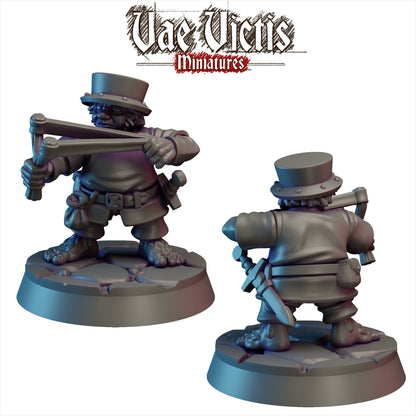Halfling Warband Miniatures SET B - by Vae Victis Miniatures