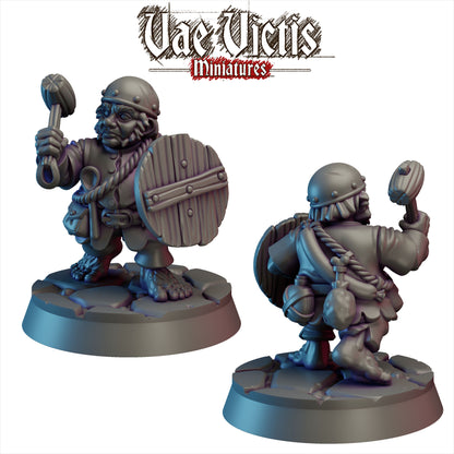 Halfling Warband Miniatures SET B - by Vae Victis Miniatures