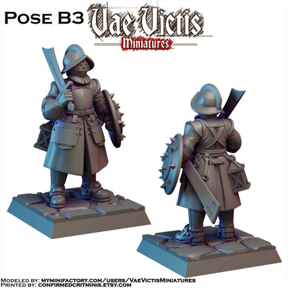 Vampire Hunter Miniatures SET B - by Vae Victis Miniatures