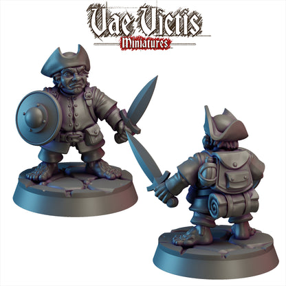 Halfling Warband Miniatures SET B - by Vae Victis Miniatures