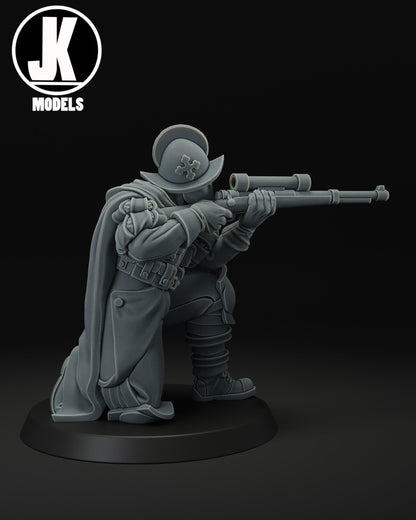Papal Sniper Miniature - JK Remo Models