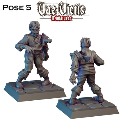 Undead Zombie Horde Miniatures - by Vae Victis Miniatures