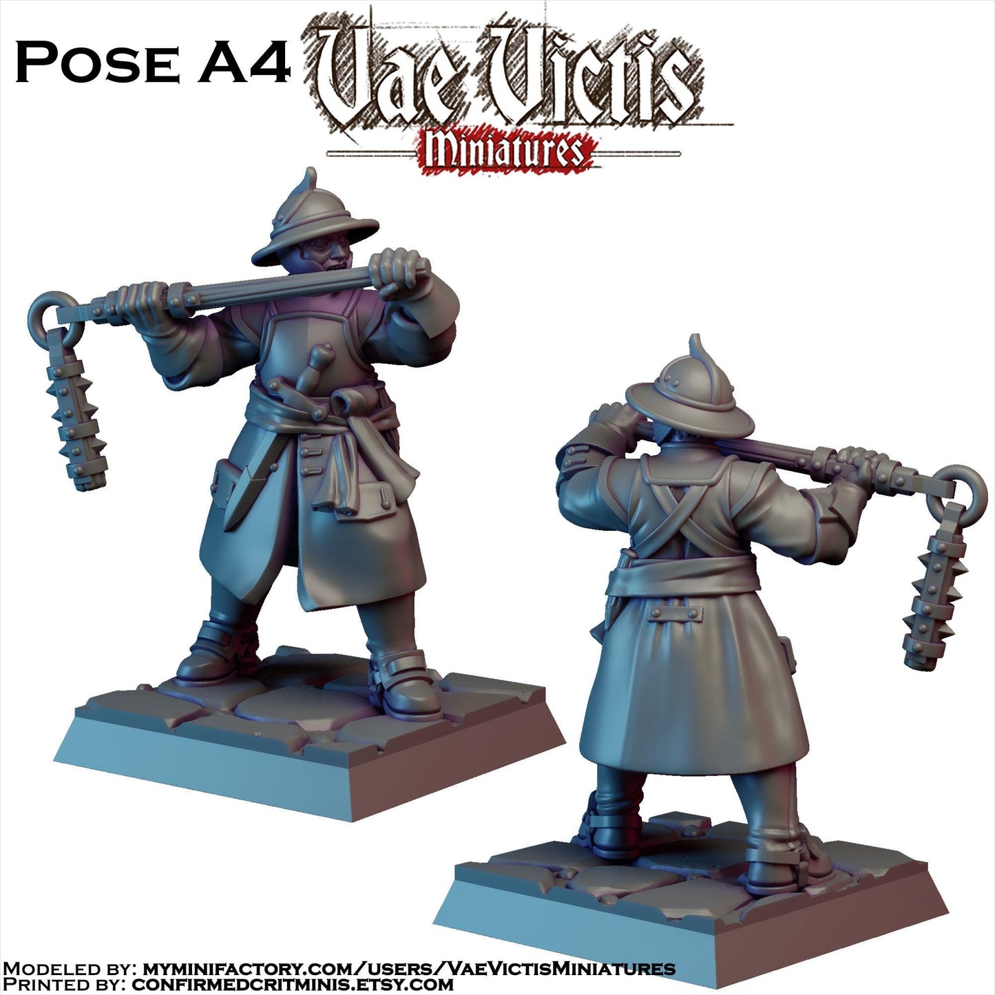 Vampire Hunter Miniatures SET A - by Vae Victis Miniatures