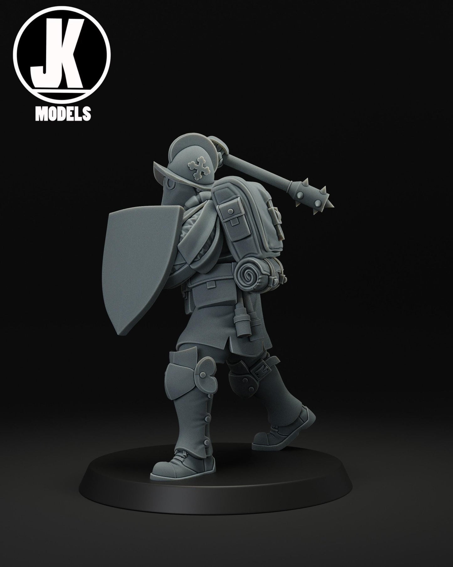 Papal Melee Trooper Miniature - JK Remo Models