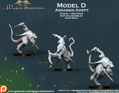 Ratfolk Warband Miniatures - by Magori Miniatures