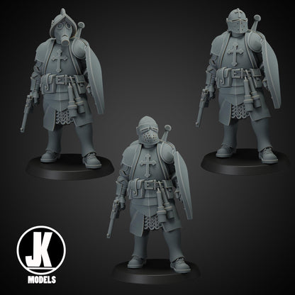 Papal Trench Guard Miniature - JK Remo Models