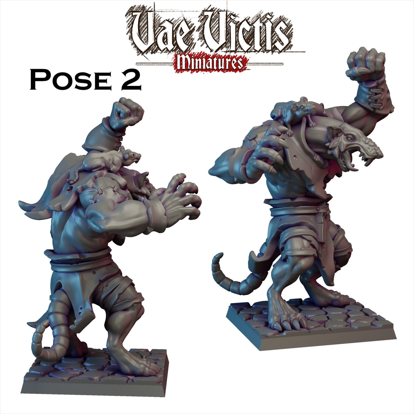 Ratfolk Giant Miniatures - by Vae Victis Miniatures