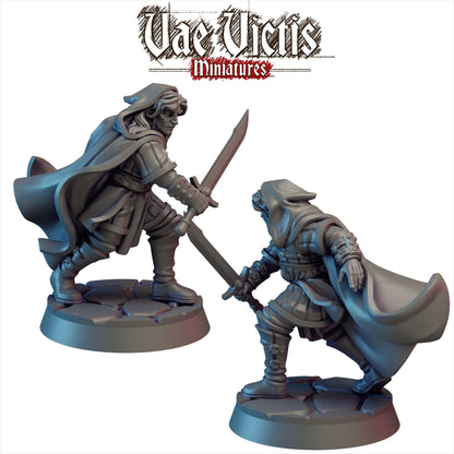 Elf Swordsman Miniature - by Vae Victis Miniatures