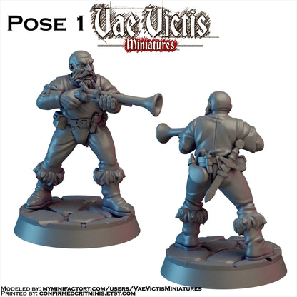 Mountain Men Mercenary Miniatures - by Vae Victis Miniatures