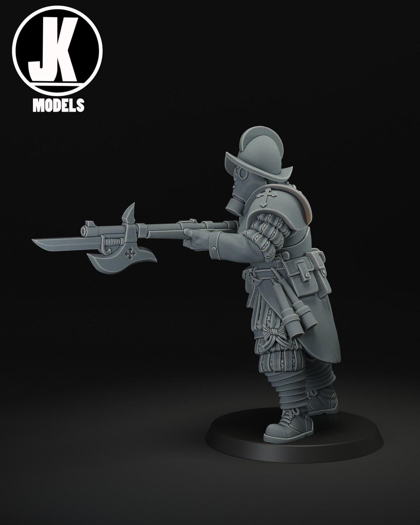 Papal Halberdier Miniature - JK Remo Models