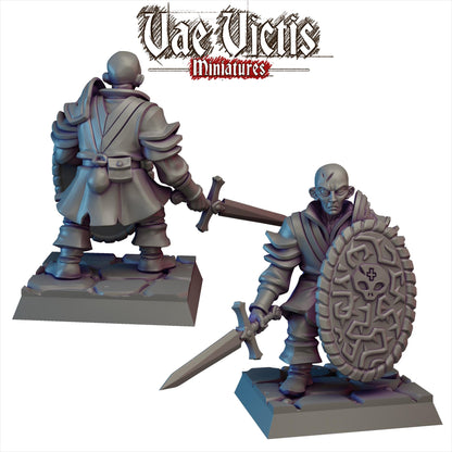 Sword Mercenary Miniature - by Vae Victis Miniatures