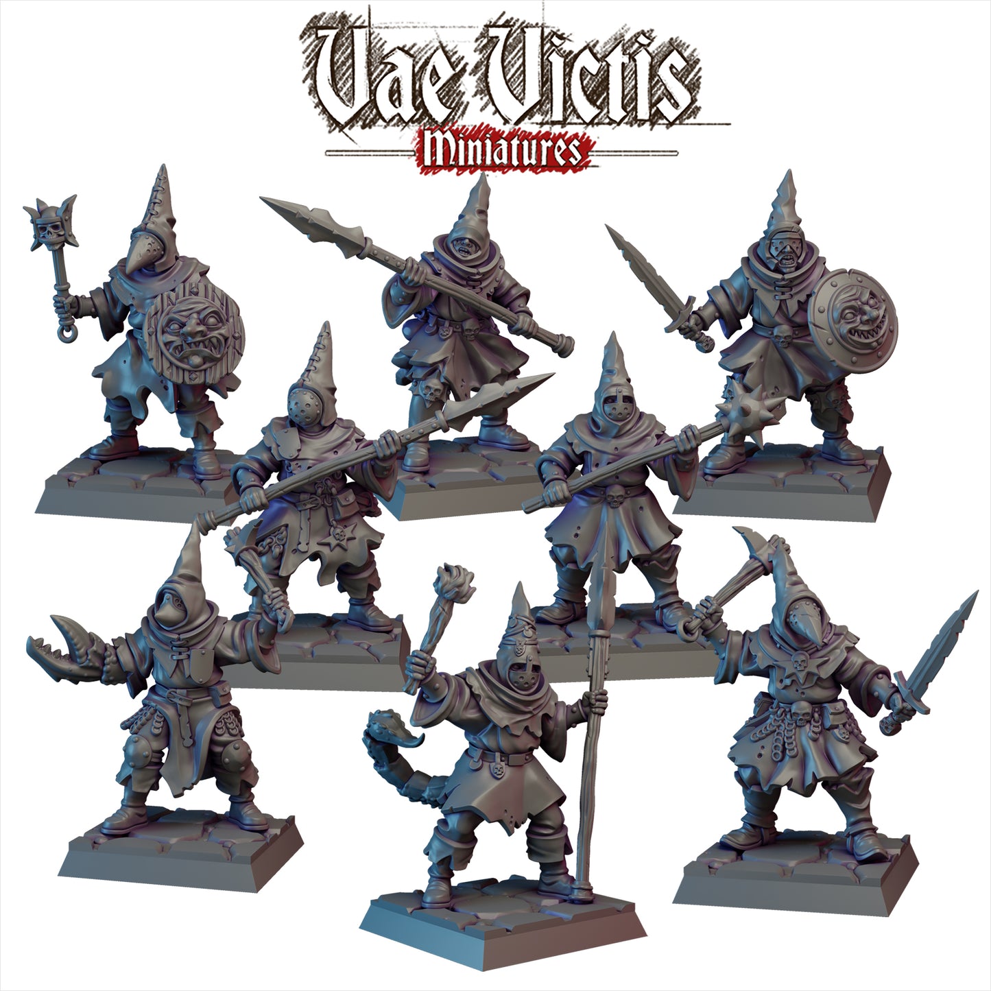 Cultist Warband Miniatures SET B - by Vae Victis Miniatures