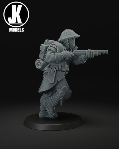 Trench Cleaner Running Miniature - JK Remo Models