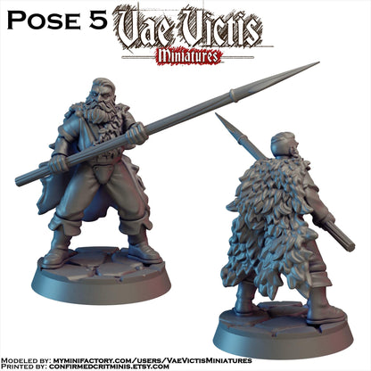 Mountain Men Mercenary Miniatures - by Vae Victis Miniatures
