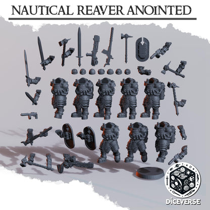 Nautical Reaver Anointed Modular Miniatures - Diceverse