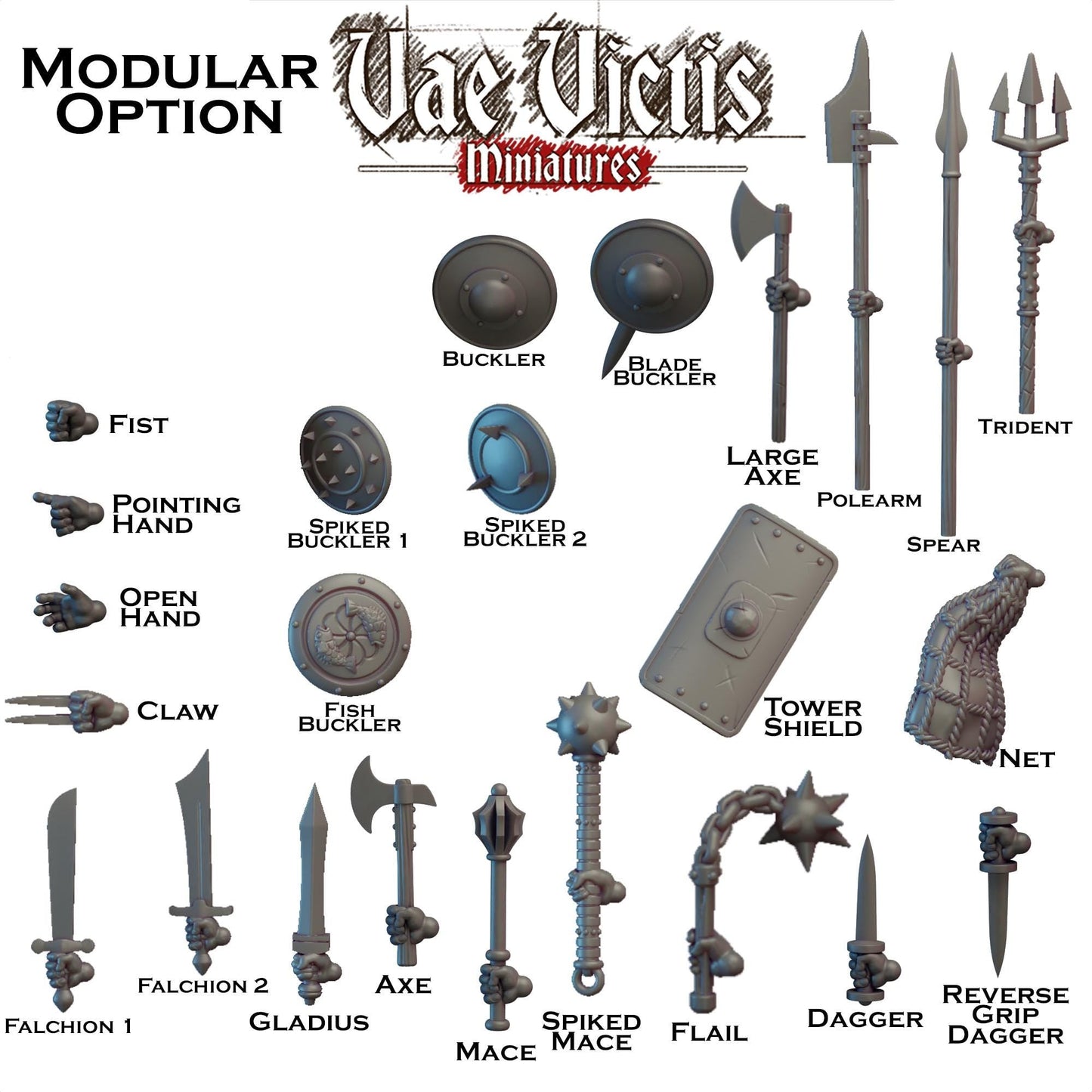 Modular Gladiator Miniatures - by Vae Victis Miniatures
