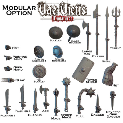 Modular Gladiator Miniatures - by Vae Victis Miniatures