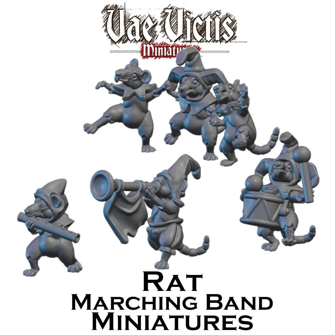 Rat Marching Band Miniatures - by Vae Victis Miniatures