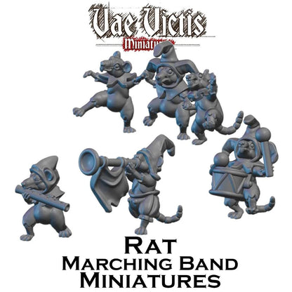Rat Marching Band Miniatures - by Vae Victis Miniatures