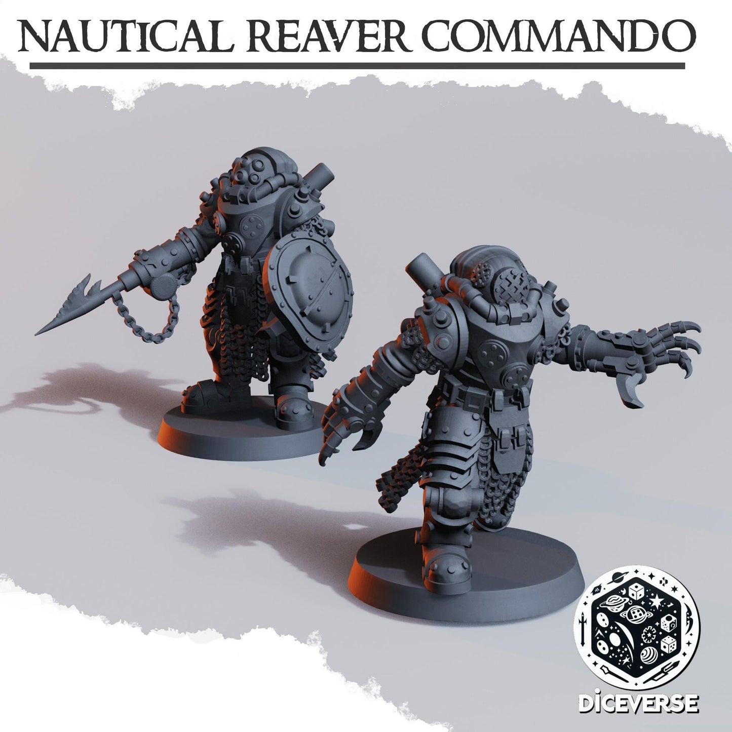Nautical Reaver Commando Modular Miniatures - Diceverse