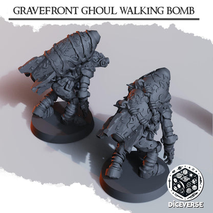 Gravefront Ghoul Walking Bomb Miniature - Diceverse