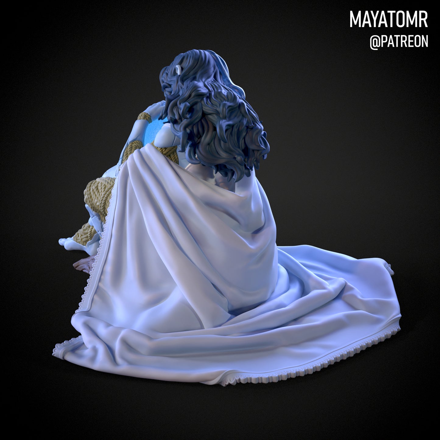 Dreaming Witch Miniature - by Mayatomr