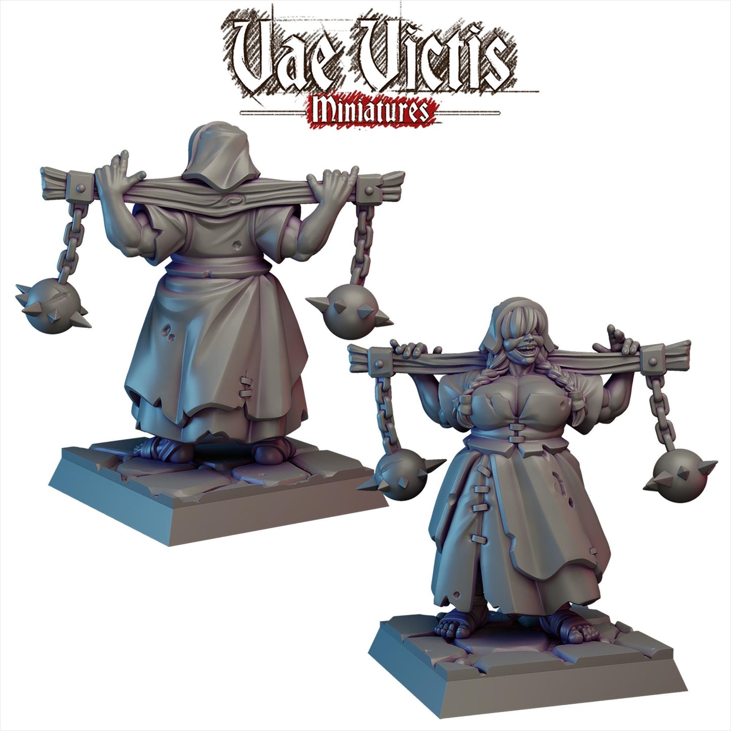 Strong Woman Miniature - by Vae Victis Miniatures