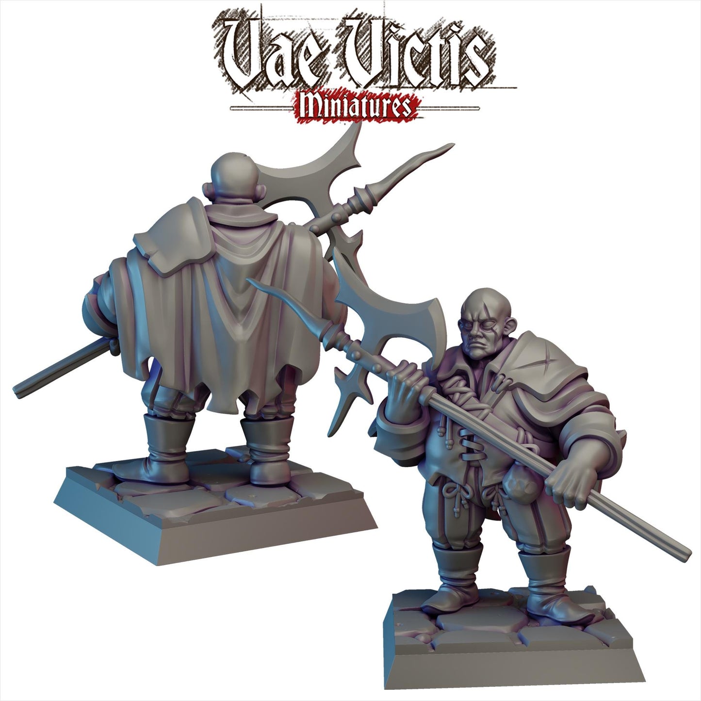 Heavy Mercenary Miniature - by Vae Victis Miniatures