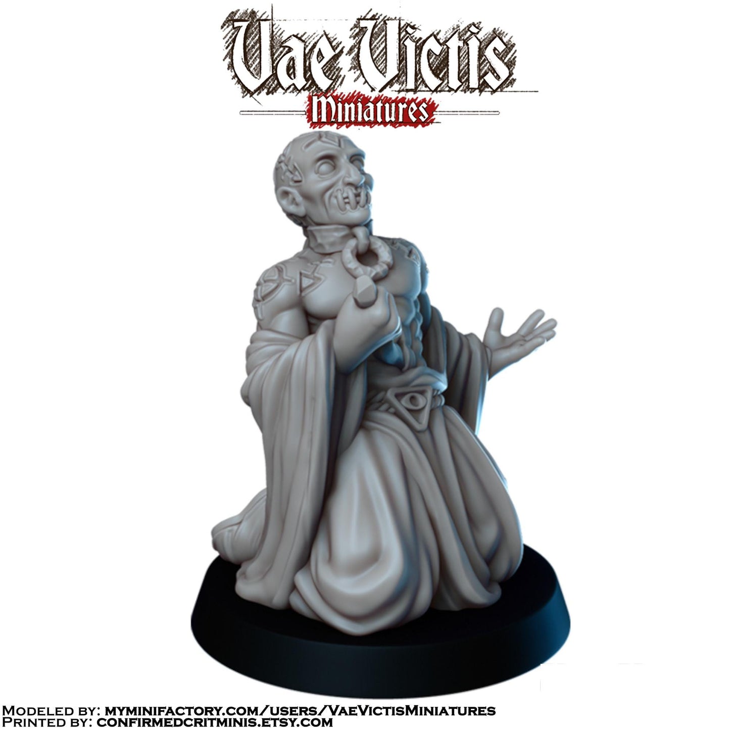 Blood Fanatic Cultist Miniature - by Vae Victis Miniatures