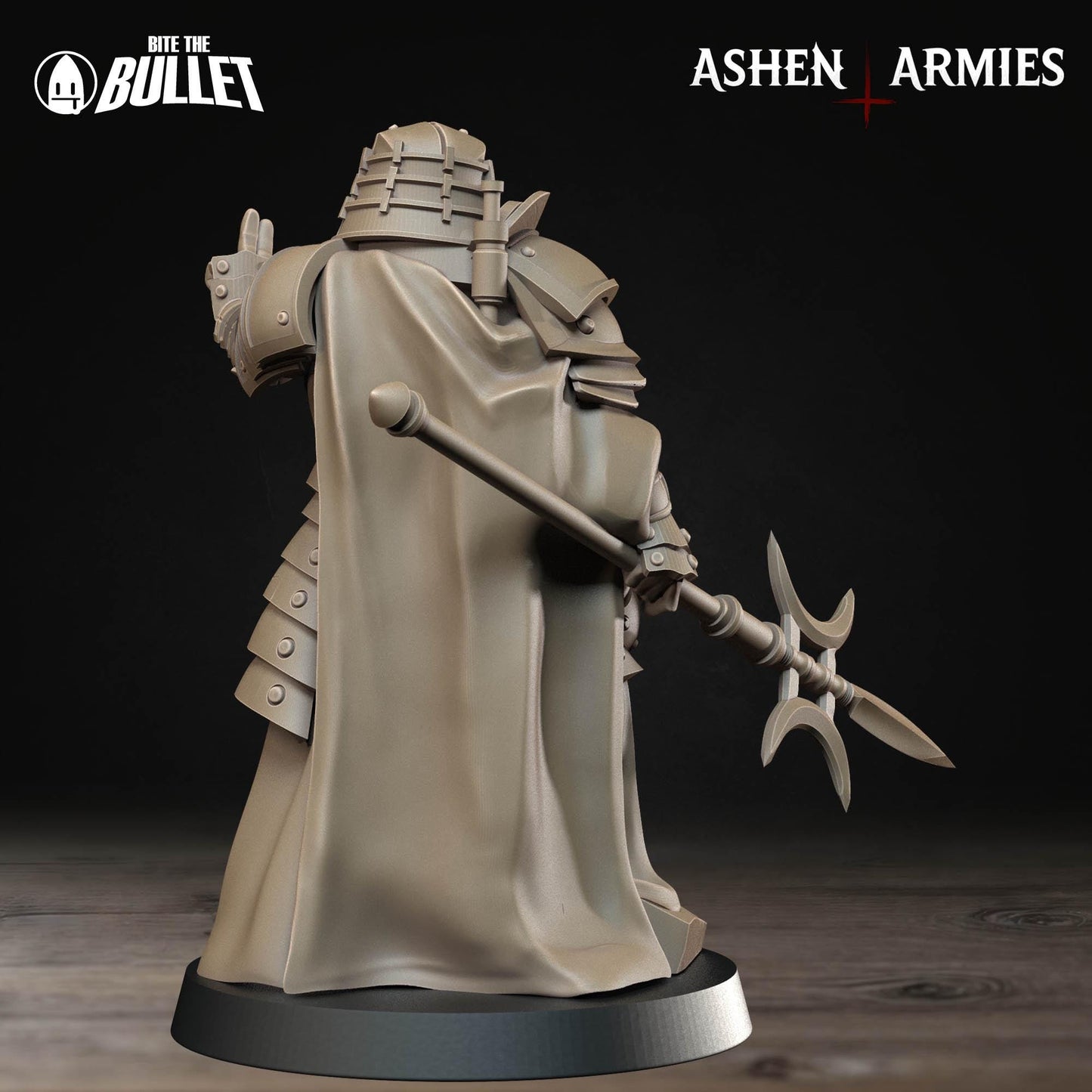 Holy Shogunate Observer Miniature - Ashen Armies by Bite the Bullet