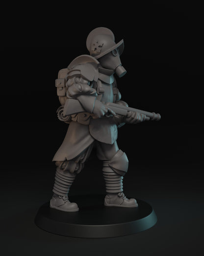 Papal Trooper Shotgunner Miniature - JK Remo Models