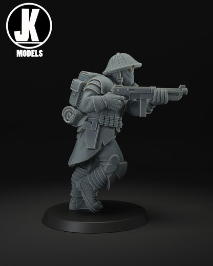 Trench Cleaner Running Miniature - JK Remo Models