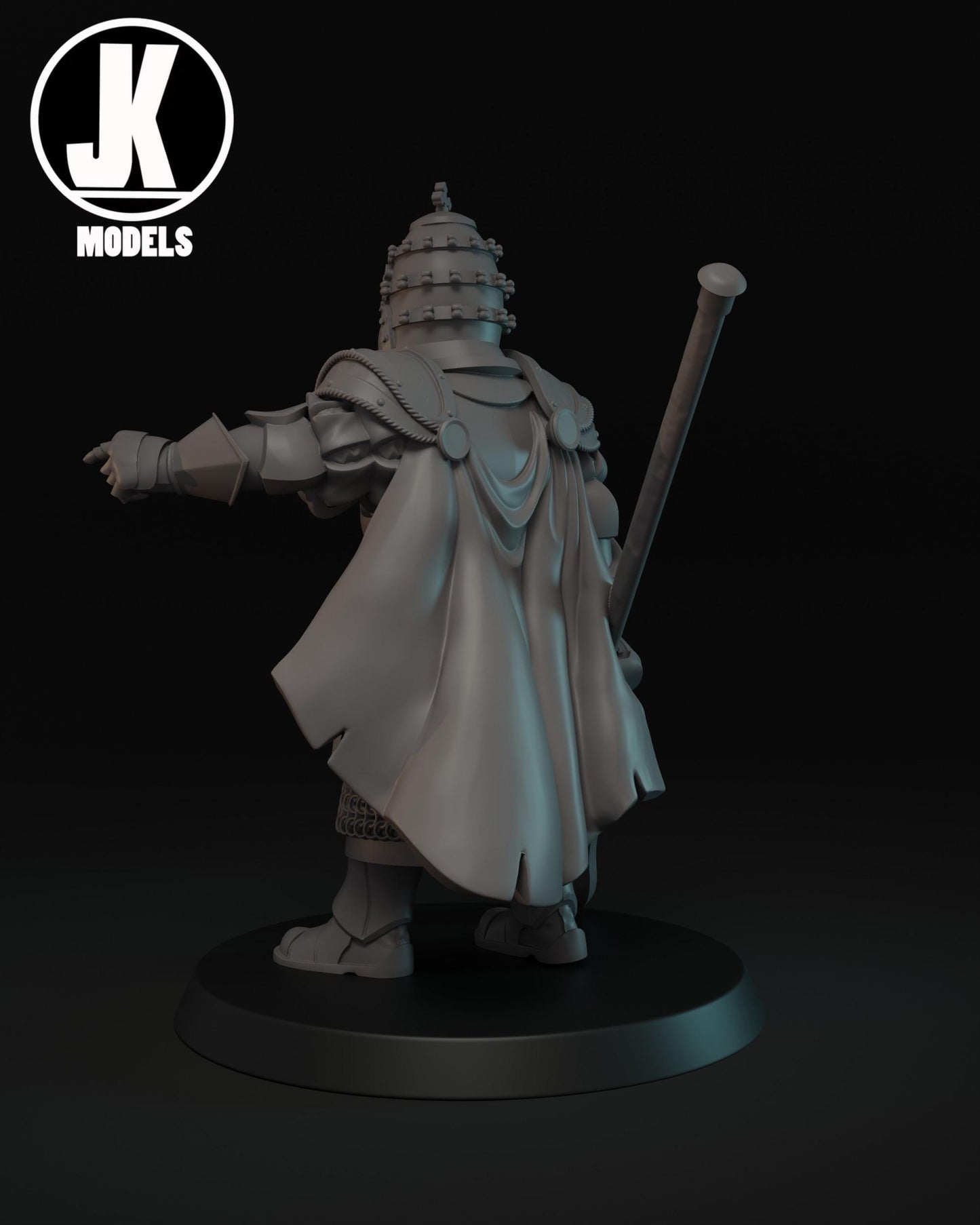 Papal Watcher Miniature - JK Remo Models