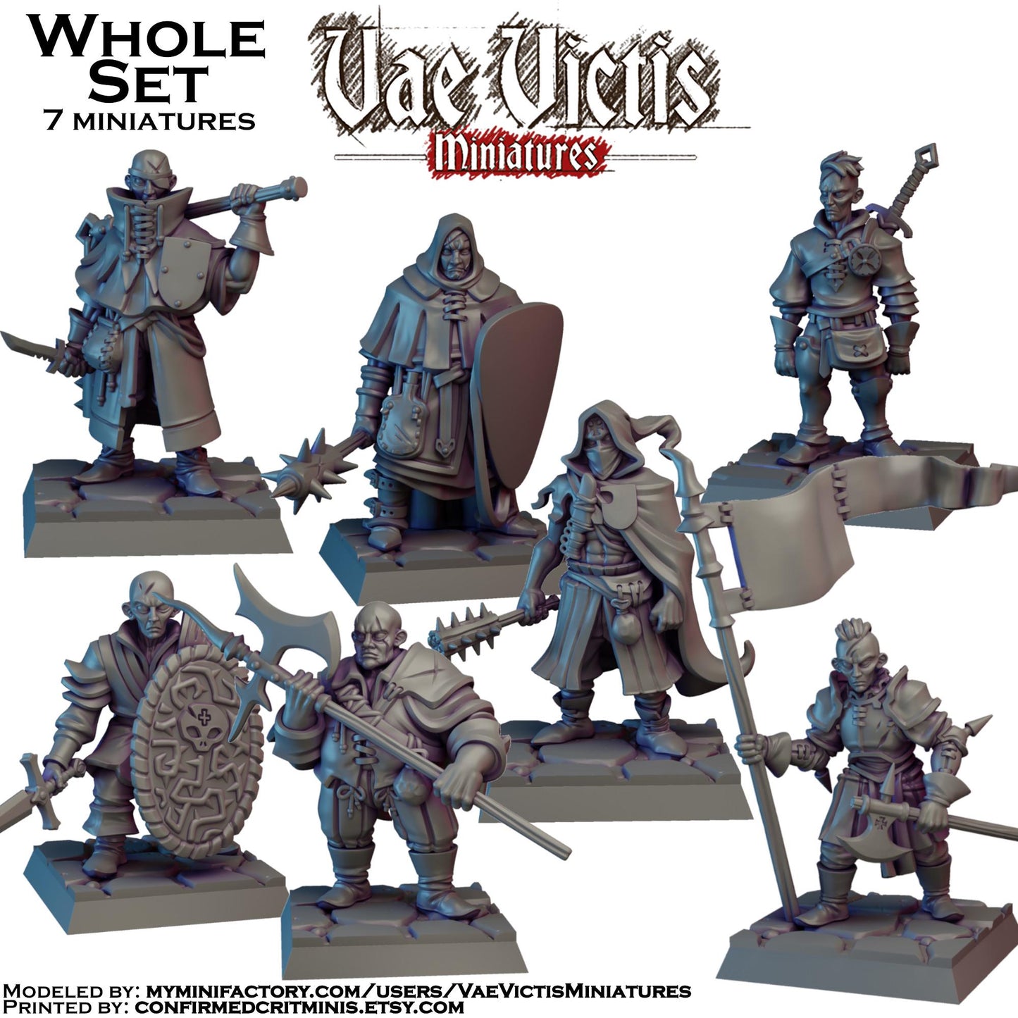 Bandits and Mercenaries Miniatures - by Vae Victis Miniatures