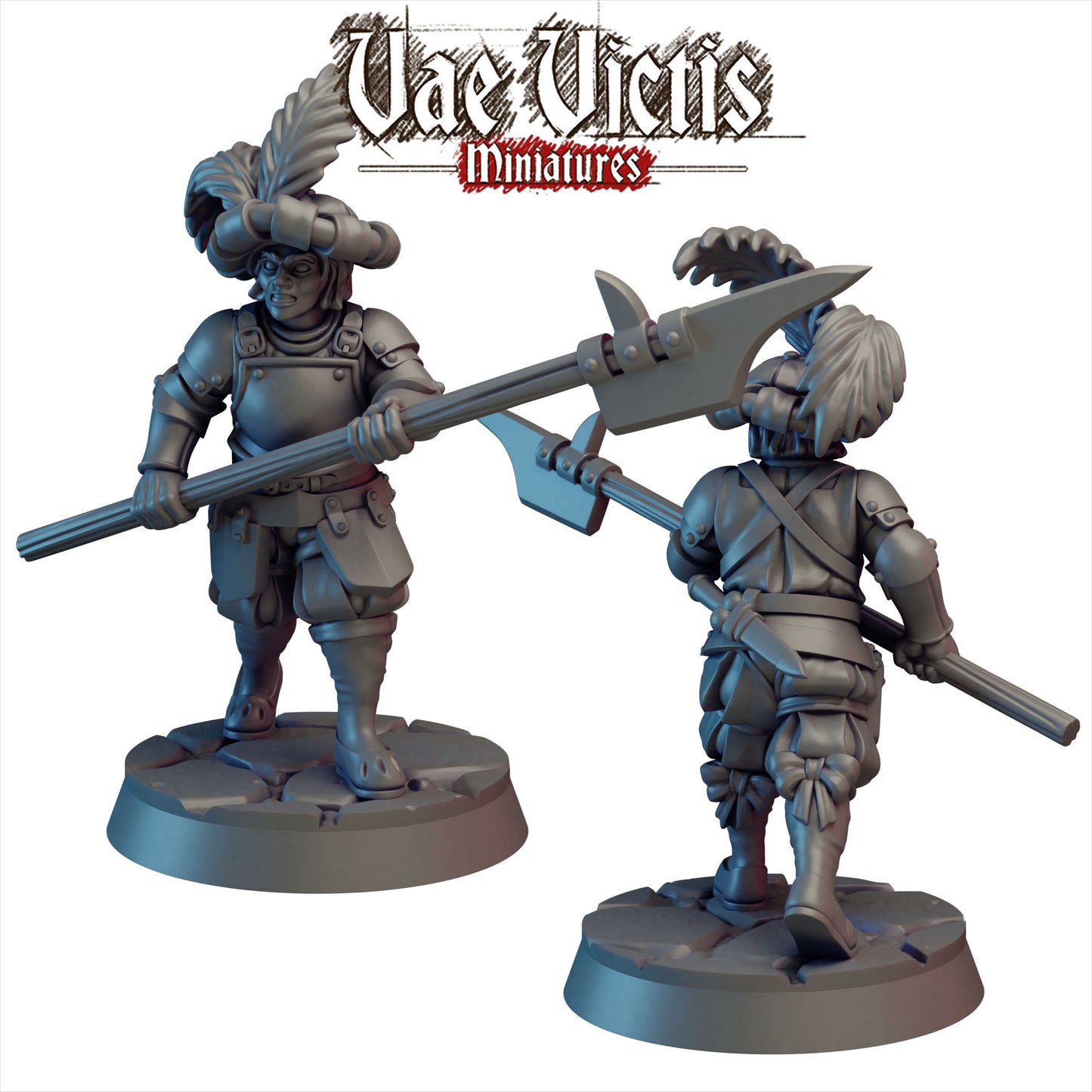 Elite Mercenary Landsknecht Miniatures Female Set - by Vae Victis Miniatures