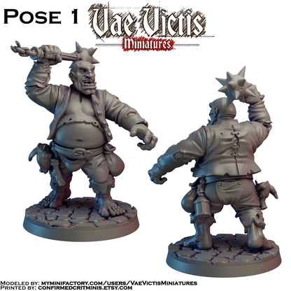 Ogre Mercenary Miniatures - by Vae Victis Miniatures