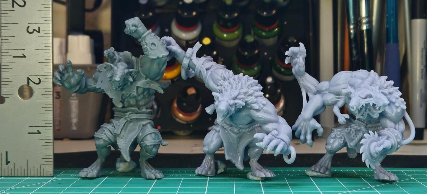 Modular Ratfolk Giant Miniatures - by Vae Victis Miniatures