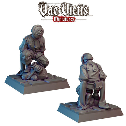 Eye Mask Cultist Miniature - by Vae Victis Miniatures
