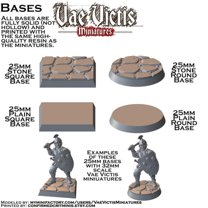 Halfling Elite Warband Miniatures - by Vae Victis Miniatures