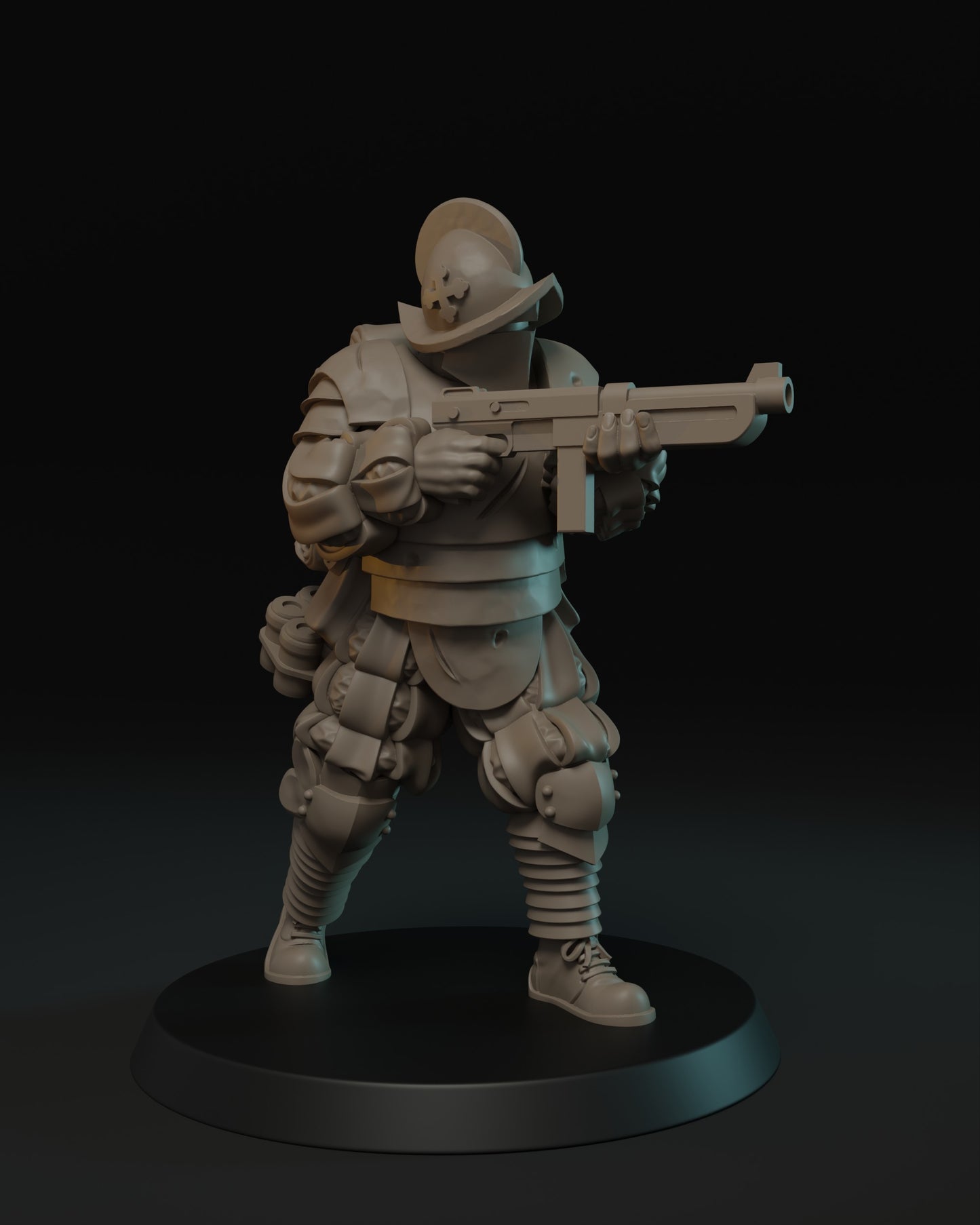 Papal Combat Engineer Miniature - JK Remo Models