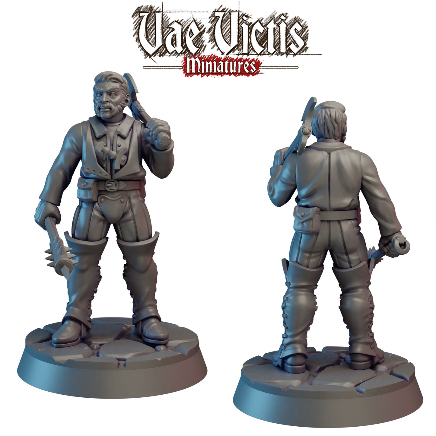 Human Mercenary Warband Miniatures SET A - by Vae Victis Miniatures