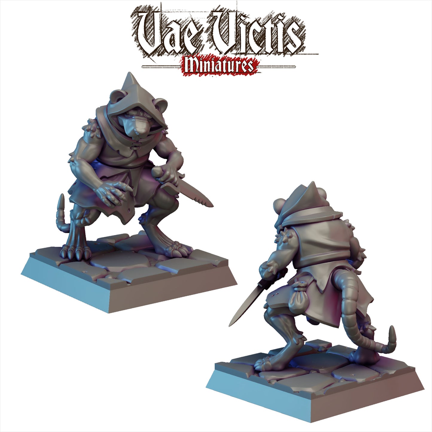 Ratfolk Miniatures SET A - by Vae Victis Miniatures