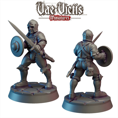 Human Mercenary Warband Miniatures SET B - by Vae Victis Miniatures