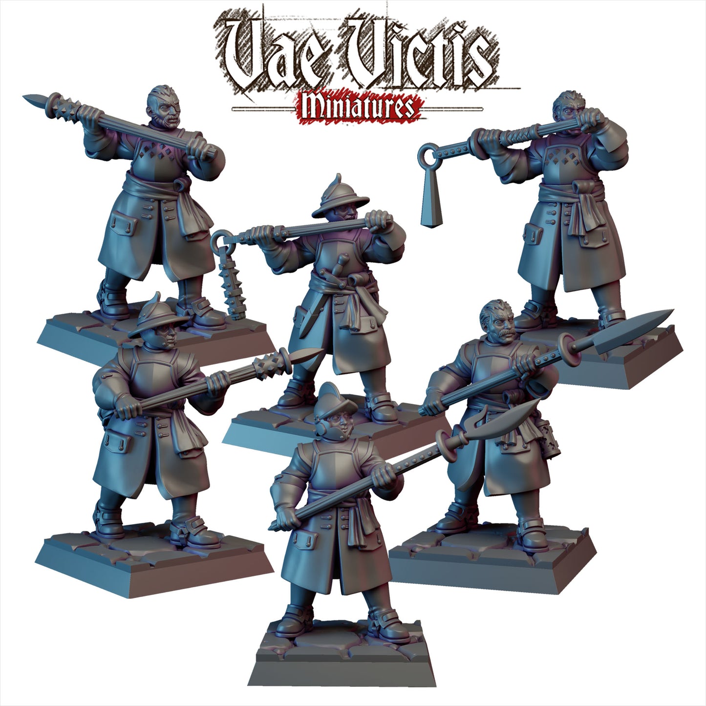 Vampire Hunter Miniatures SET A - by Vae Victis Miniatures