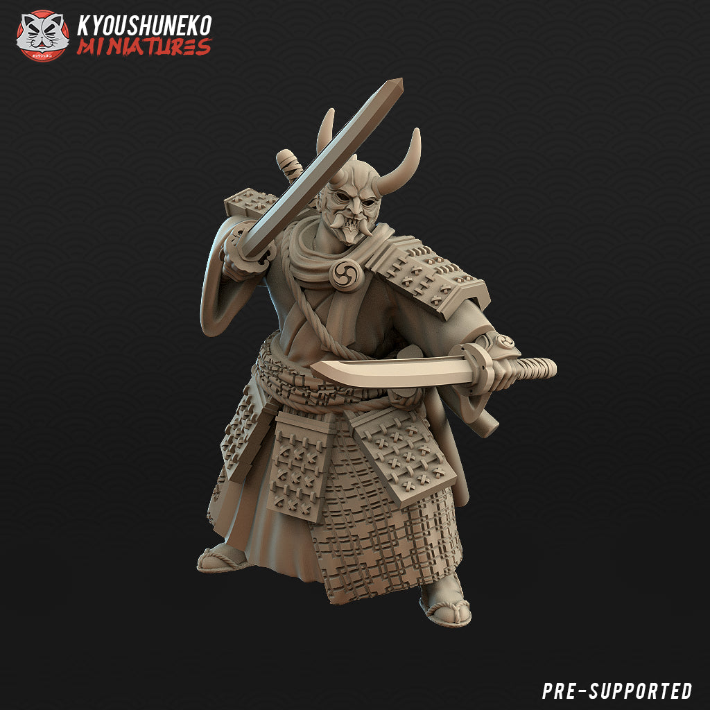 Japanese Ronin Hero Miniature - by Kyoushuneko Miniatures